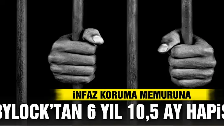 İnfaz koruma memuruna ByLock'tan 6 yıl 10,5 ay hapis