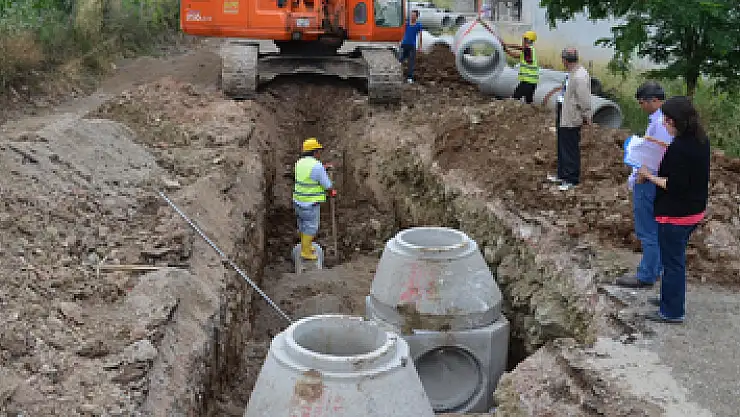 Samsun'da 4 ilçeye 25 kilometrelik alt yapı yatırımı