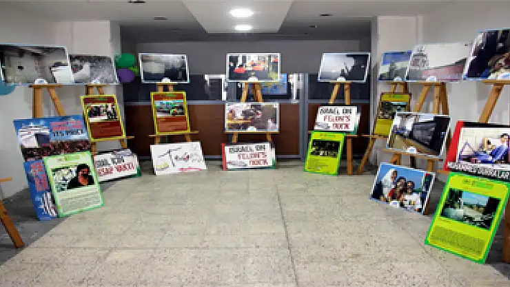 Mavi Marmara baskınının 7. yılı sergisi
