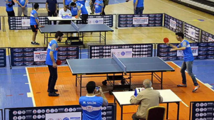 OMÜ'de 2. Uluslararası Masa Tenisi Turnuvası