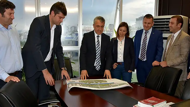 Rektör Bilgiç'ten Bafra'ya kampüs desteği