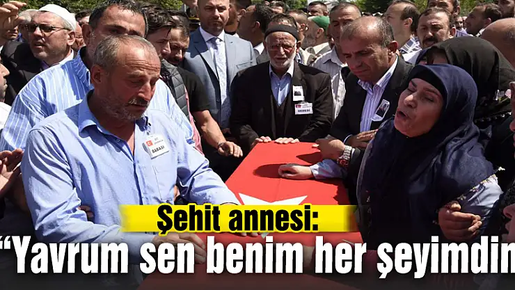 Şehit annesi: 'Yavrum sen benim her şeyimdin'