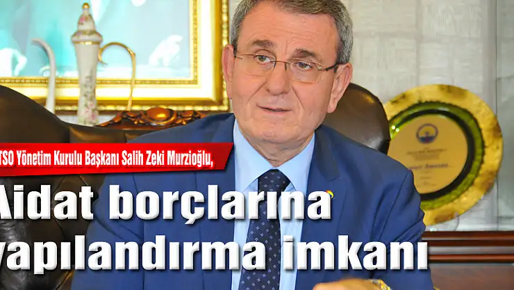 Aidat borçlarına yapılandırma imkanı