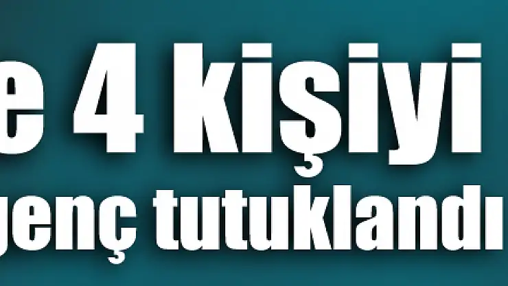 Tüfekle 4 kişiyi yaralayan genç tutuklandı