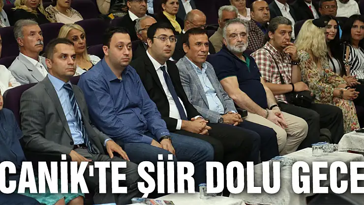 CANİK'TE ŞİİR DOLU GECE
