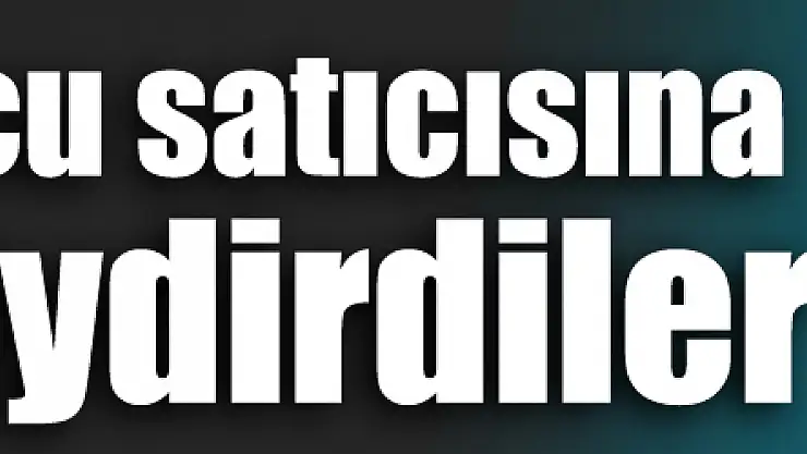 Uyuşturucu satıcısı olduğu iddia edilen kişiye etek giydirdiler