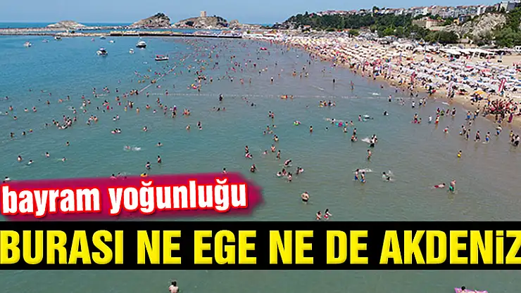 Şile'de bayram yoğunluğu