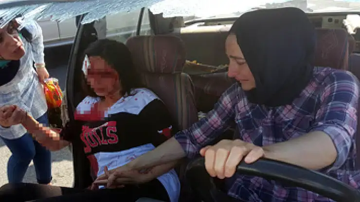 Samsun'da yürek burkan kaza