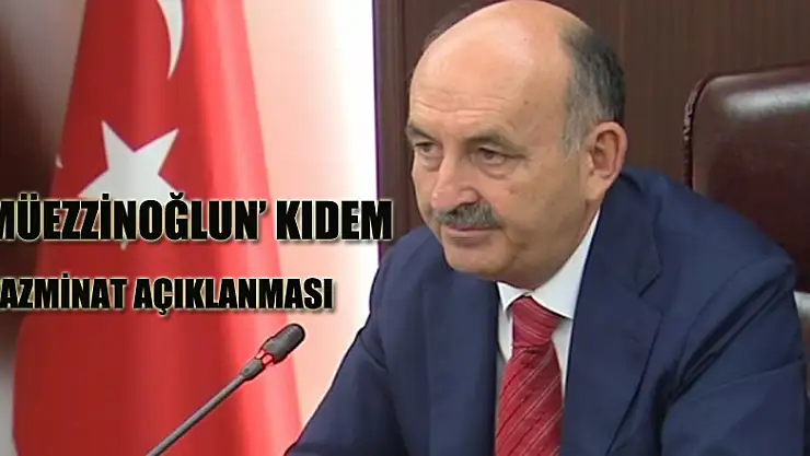 Müezzinoğlu'dan 'kıdem tazminatı' açıklaması