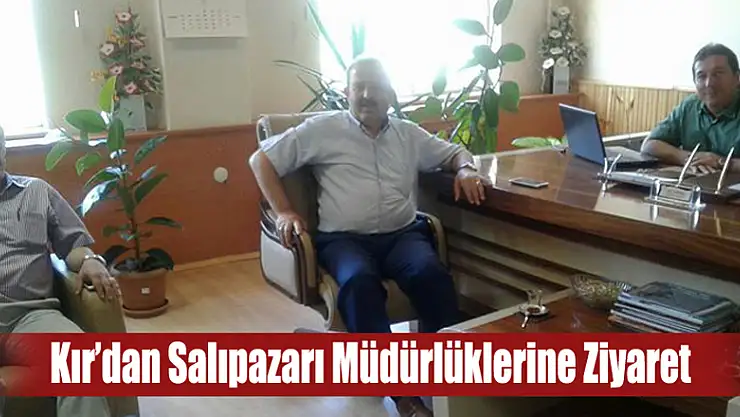 Kır'dan Salıpazarı'na ziyaret