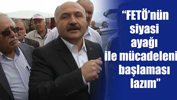 MHP Grup Başkan Vekili Usta: 'FETÖ'nün siyasi ayağı ile mücadelenin başlaması lazım'