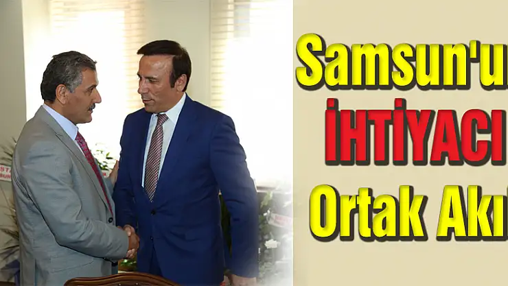 Samsun'un ihtiyacı ortak akıl