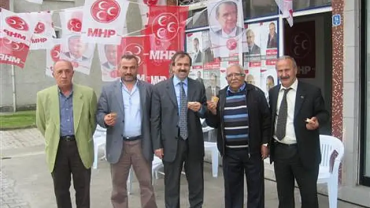 Tekin'den MHP'ye ziyaret