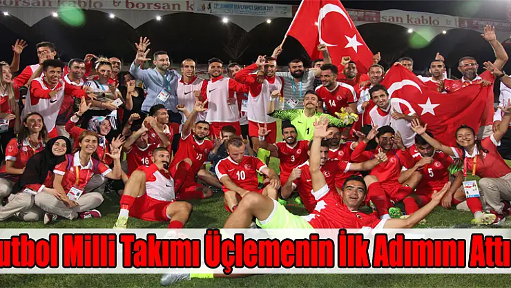 Futbol Milli Takımı Üçlemenin İlk Adımını Attı