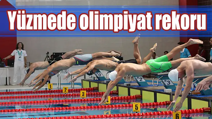 Yüzmede olimpiyat rekoru