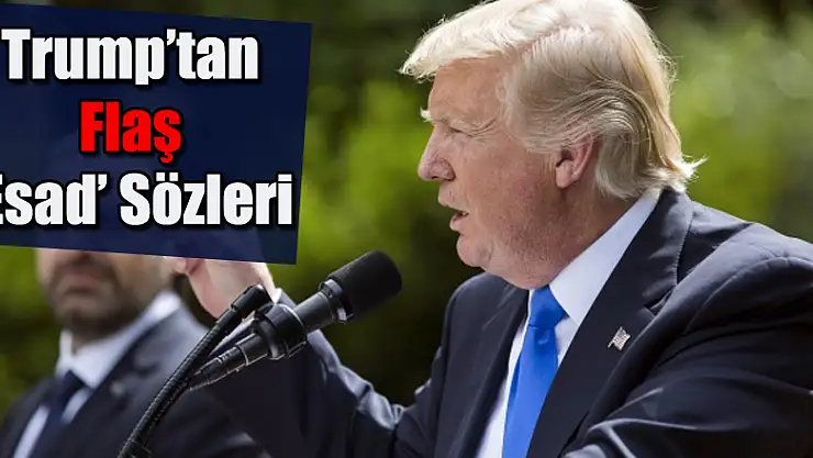 ABD Başkanı Trump: 'Esad'ın hayranı değilim'