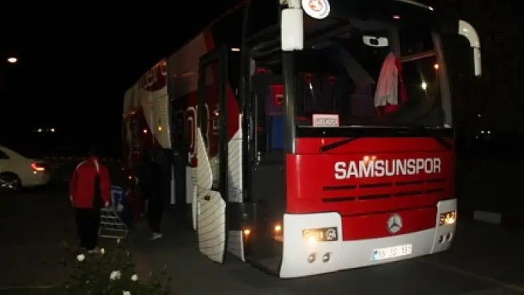 Samsunspor Belek yolcusu
