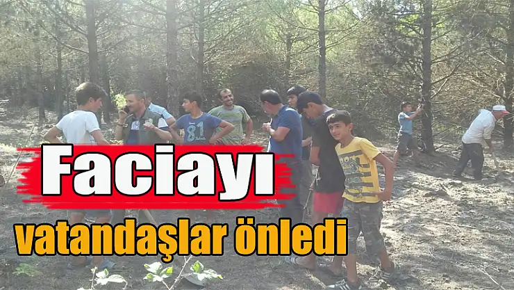 Faciayı vatandaşlar önledi