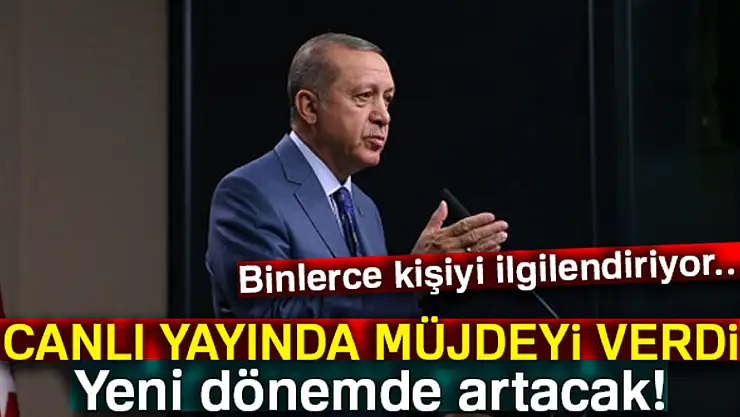 Cumhurbaşkanı Erdoğan: Yeni eğitim öğretim yılında kredi ve burslar artacak