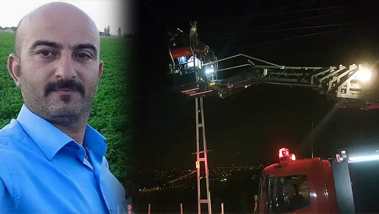  Çıktığı direkte akıma kapılan şahıs hayatını kaybetti