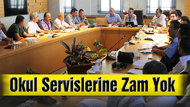 Okul Servislerine Zam Yok