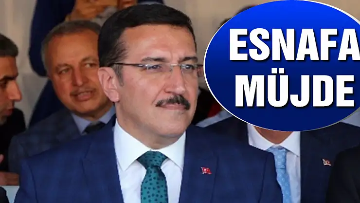 Bakan Tüfenkci'den esnafa müjde