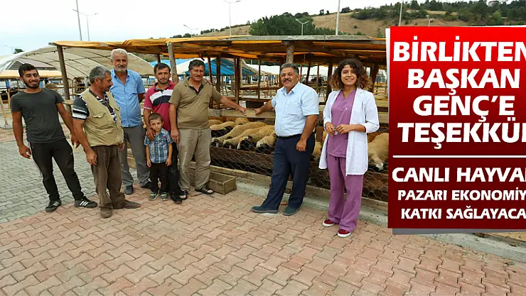 BİRLİKTEN BAŞKAN GENÇ'E TEŞEKKÜR