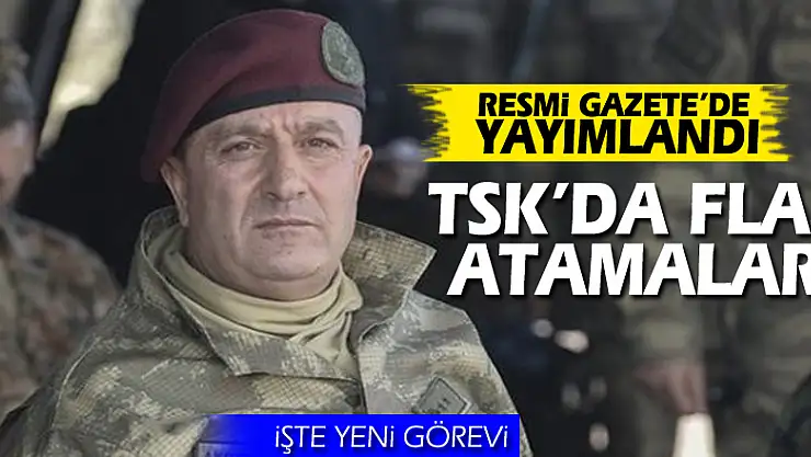 Jandarma, Donanma ve 2. Kolordu'nun yeni komutanları atandı