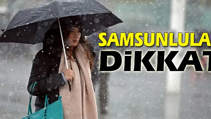 Meteoroloji'den sağanak yağış uyarısı!