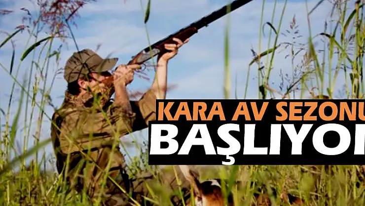 Kara av sezonu başlıyor