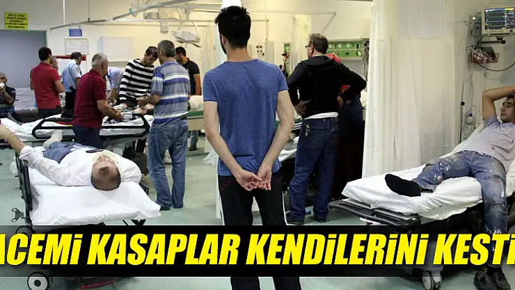 Acemi kasaplar acil servisleri doldurdu