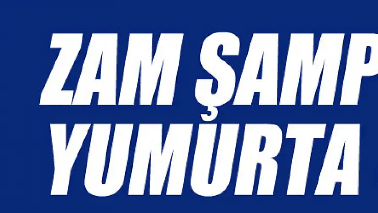 Ağustos'un zam şampiyonu yumurta oldu