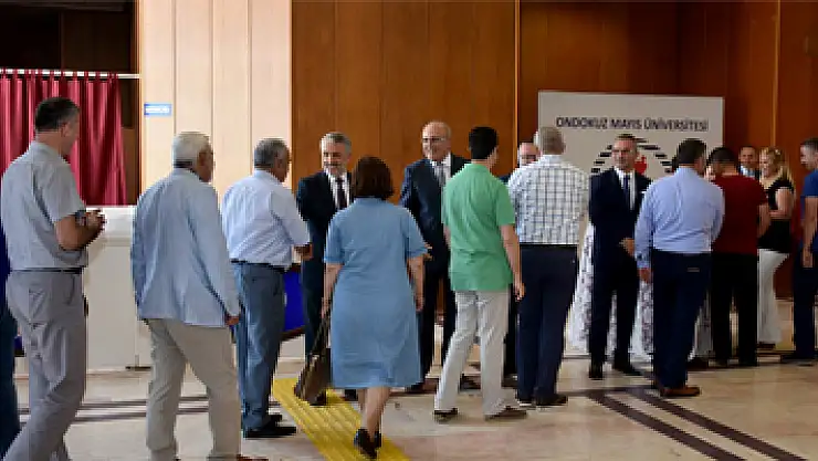 OMÜ Ailesi Bayramlaşmada Bir Araya Geldi