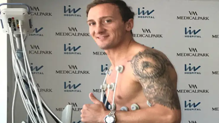 Samsunspor'un yeni yıldızı sağlık kontrolünden geçti