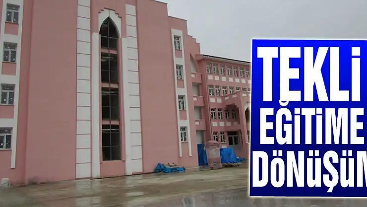 Tekli eğitime dönüşüm