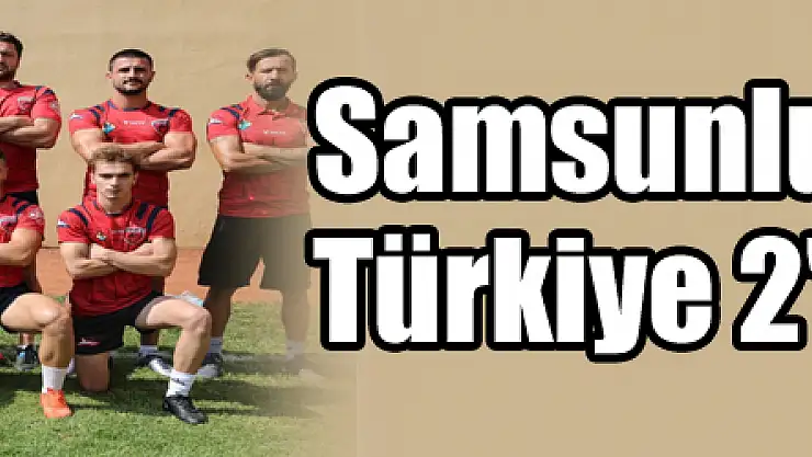 Samsunlu ragbiciler Türkiye 2'ncisi oldu