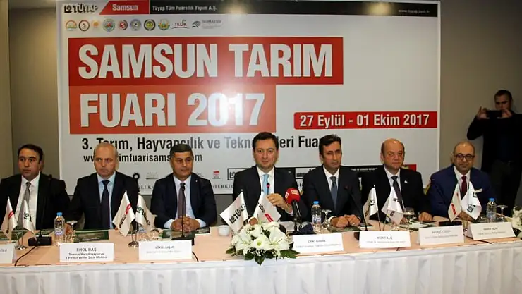 Samsun Tarım Fuarı 3. kez kapılarını açıyor