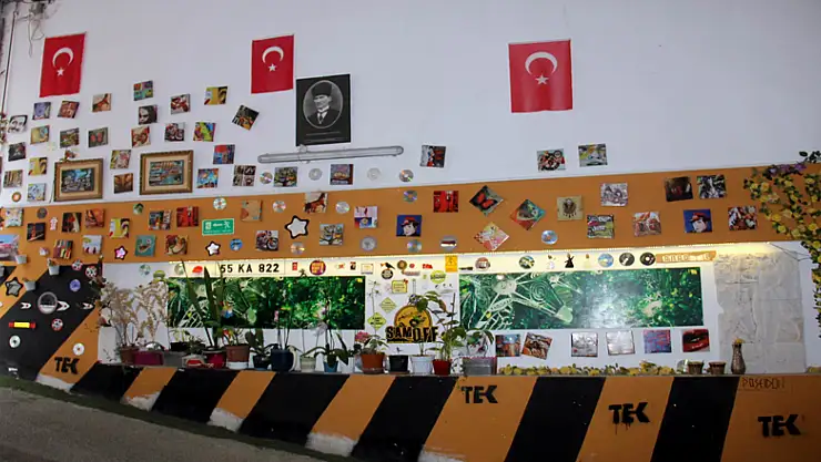 Samsun'da sıradışı bir otopark