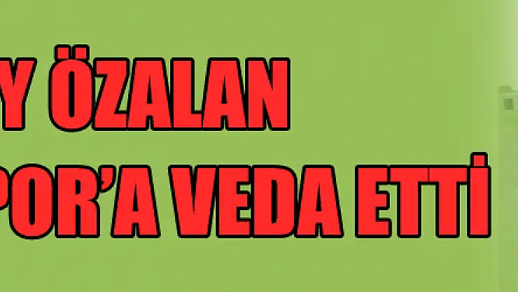 Alpay Özalan Samsunspor'a veda etti
