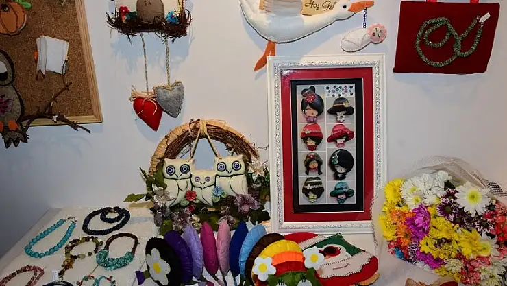 El emeği göz nuru ürünler görücüye çıktı