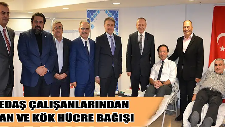 YEDAŞ çalışanlarından kan ve kök hücre bağışı