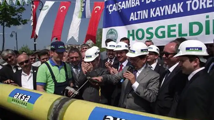 Bakan Demir' den altın kaynak