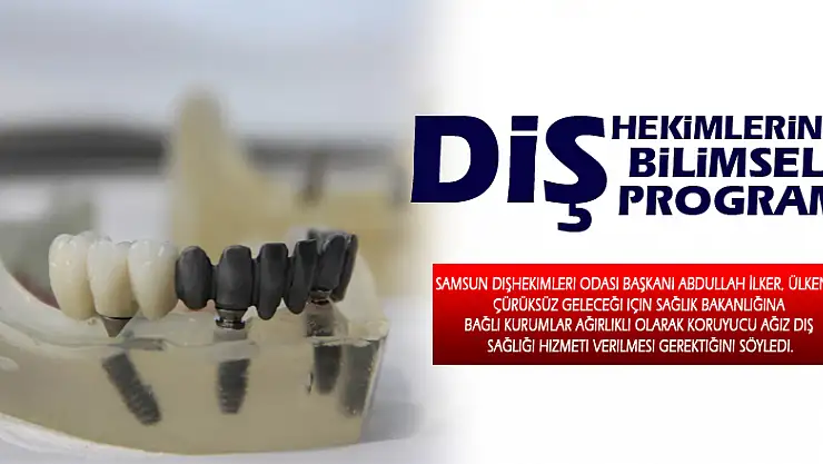 Diş hekimlerine bilimsel program