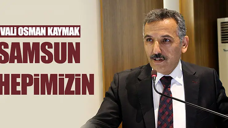  Vali Kaymak'tan sanayicilere Kızılderili atasözü ile mesaj