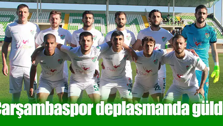 Çarşambaspor deplasmanda güldü