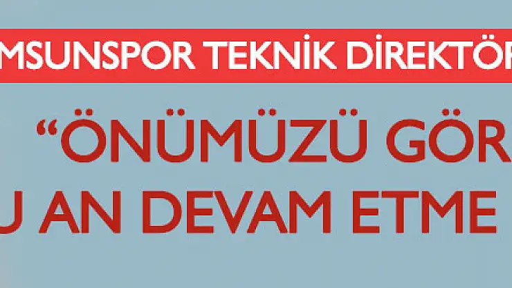  'Önümüzü göremiyoruz, şu an devam etme kararı aldık'
