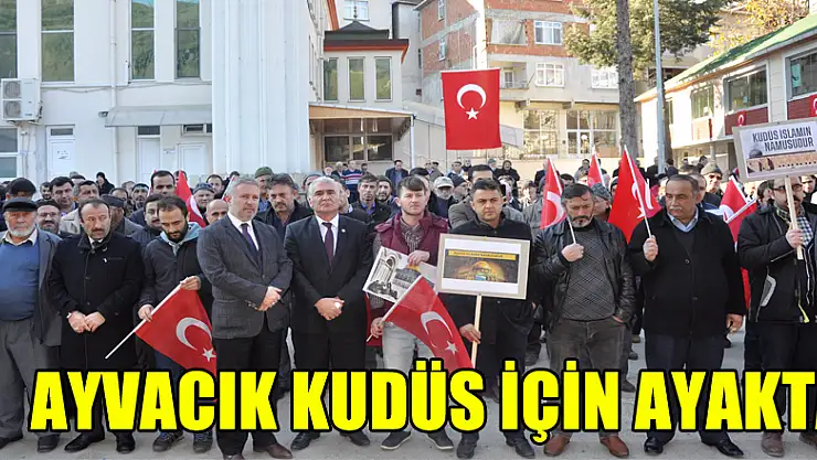 AYVACIK KUDÜS İÇİN AYAKTA