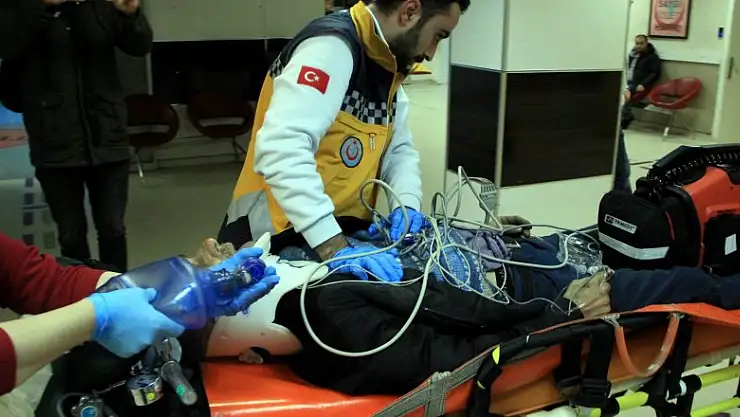 Kalbi duran hurdacı kurtarılamadı