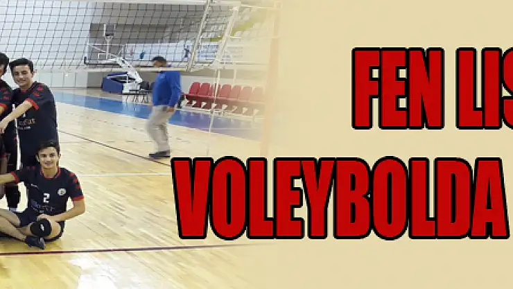 Fen Lisesi voleybolda şampiyon