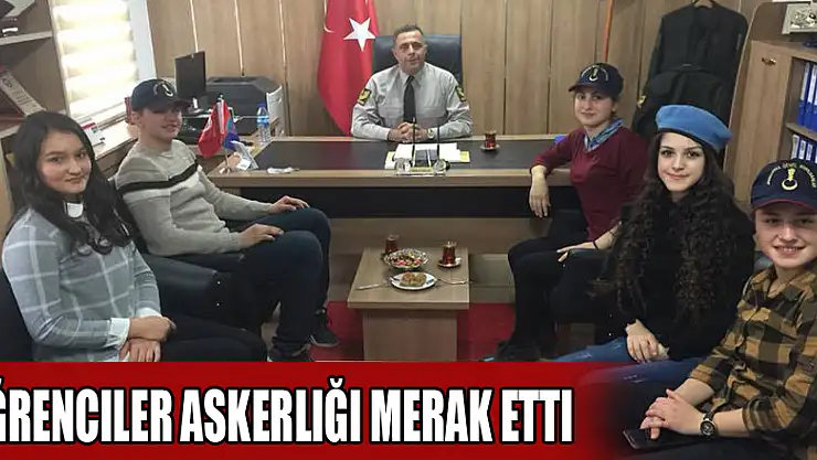 Öğrenciler askerliği merak etti